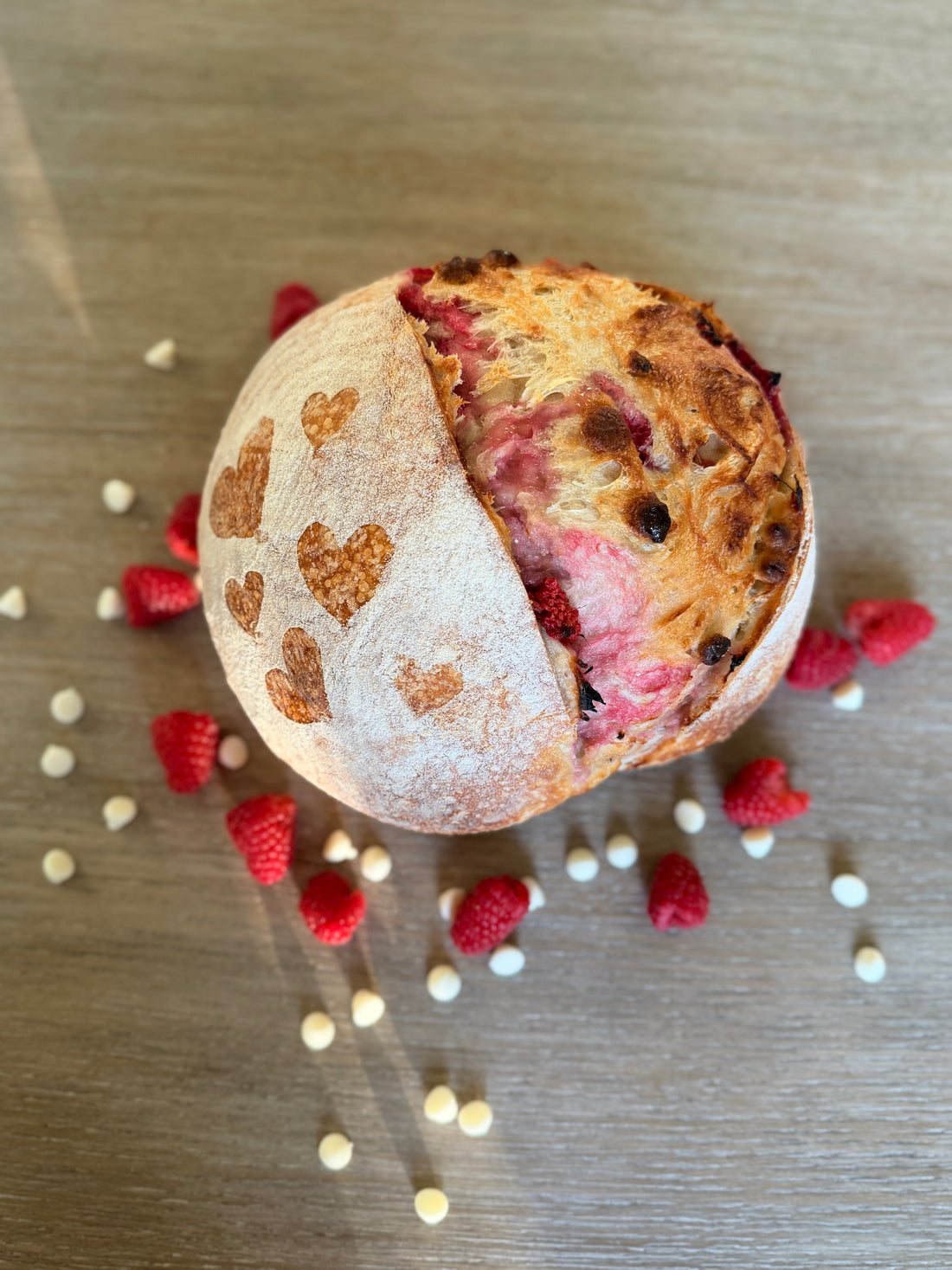 Sweet Sourdough for Valentine's Day