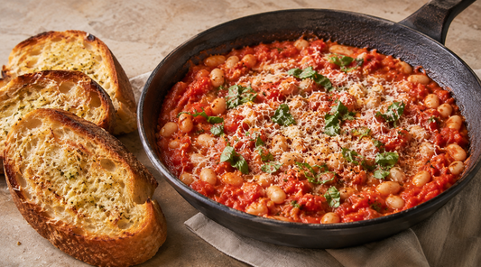 20-Minute Tomato & White Bean Skillet