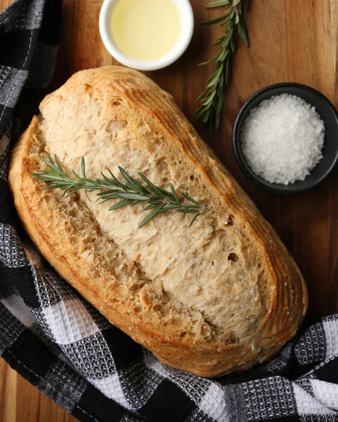 Meet The Loaves: Garlic Rosemary Edition