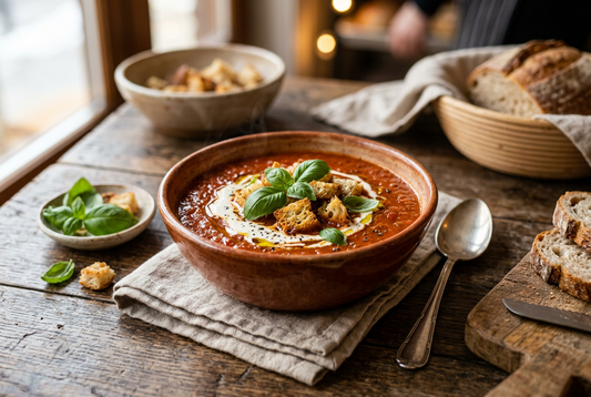 A Cozy Night In Starts with Soup & Sourdough