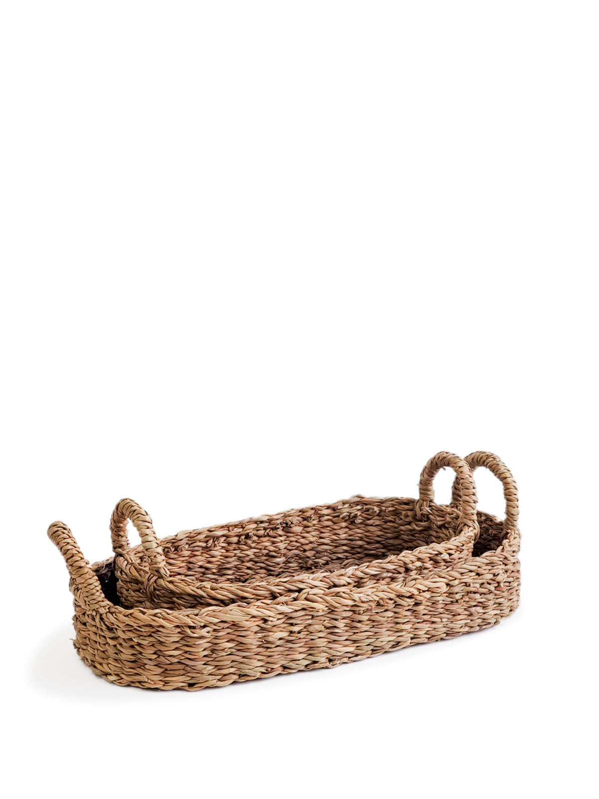 KORISSA Savar Bread Basket with Natural Handle