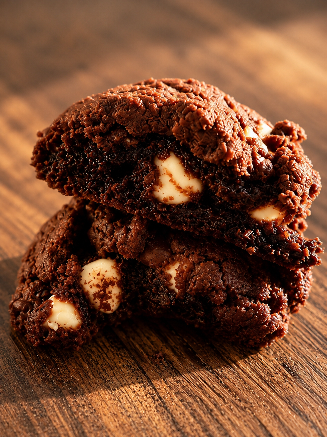 Triple Chocolate Cookies