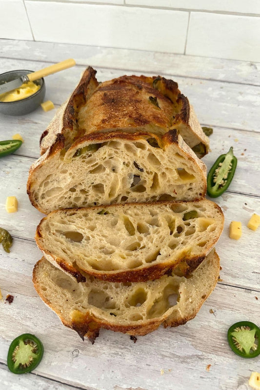 Jalapeño & Cheddar Sourdough Loaf