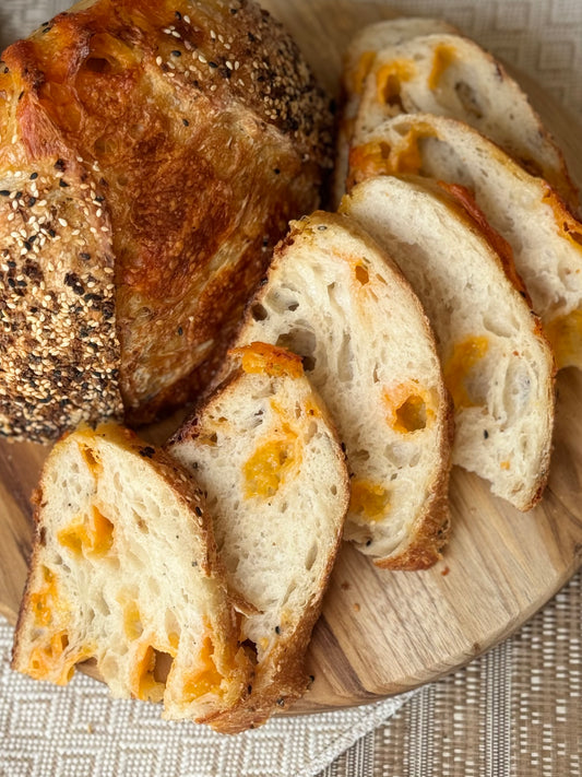 Everything but the Bagel & Cheddar Sourdough Loaf